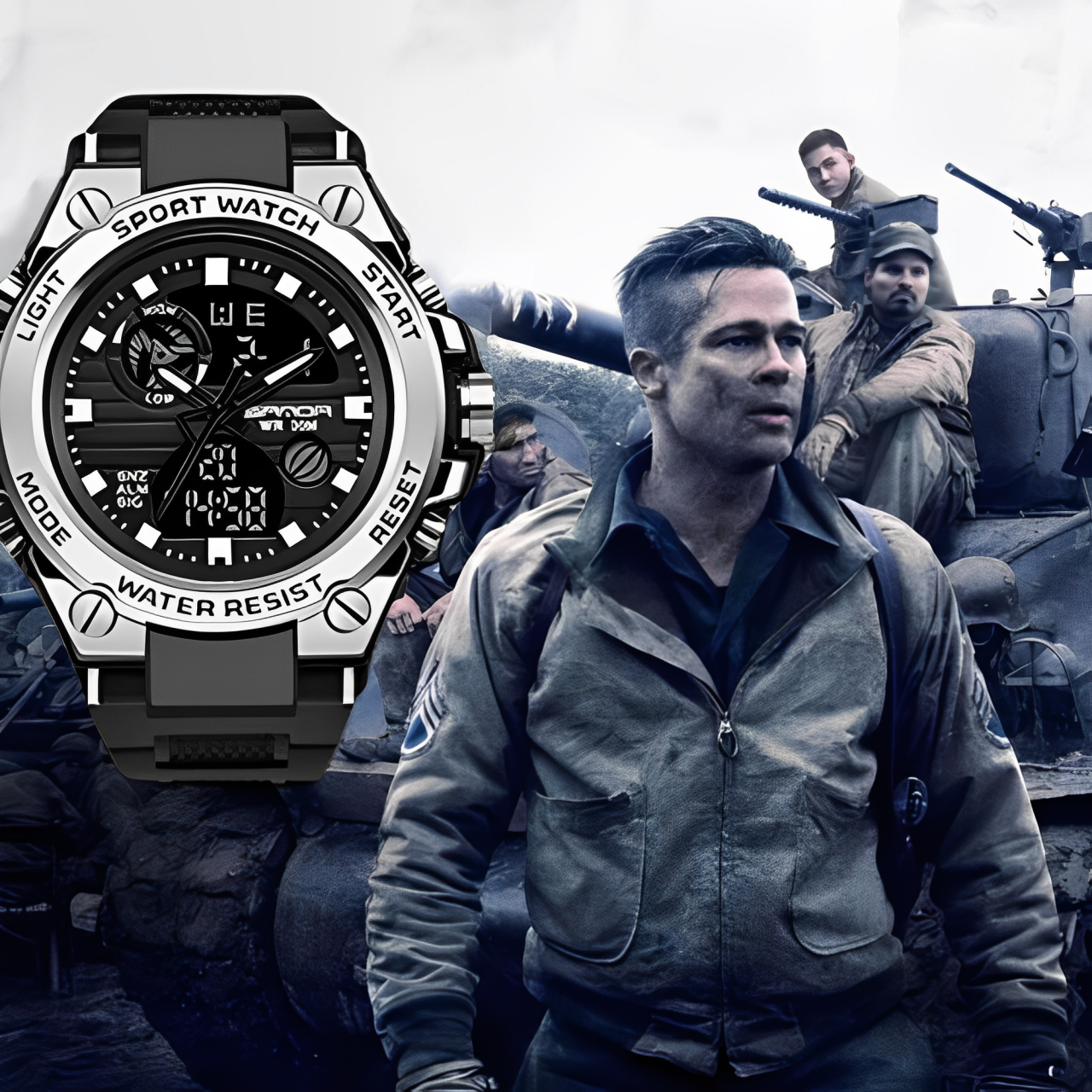 Reloj Táctico WatchPro™ - Indestructible y Resistente al Agua