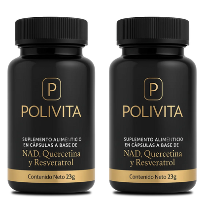 PoliVita Complex 60 Cápsulas - Soporte para Energía y Claridad Mental