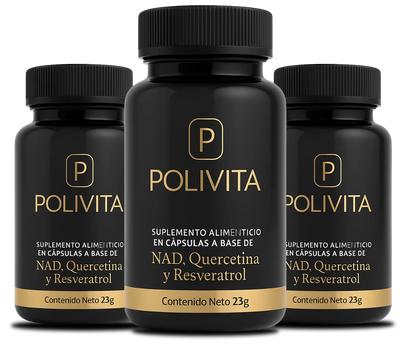 PoliVita Complex 60 Cápsulas - Soporte para Energía y Claridad Mental